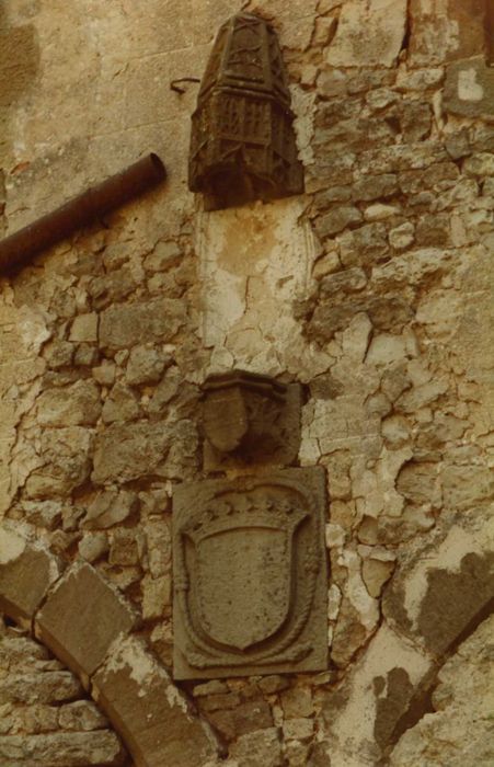 cloître, aile est, façade ouest, détail