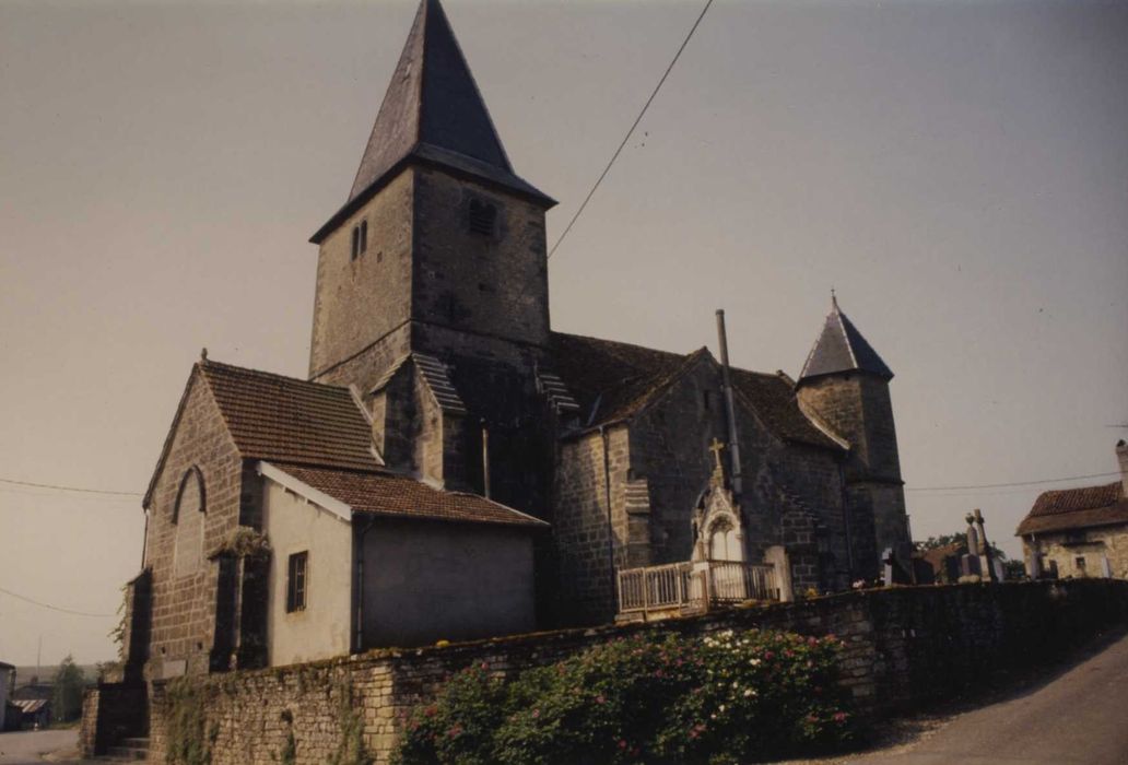 façade latérale nord, vue générale