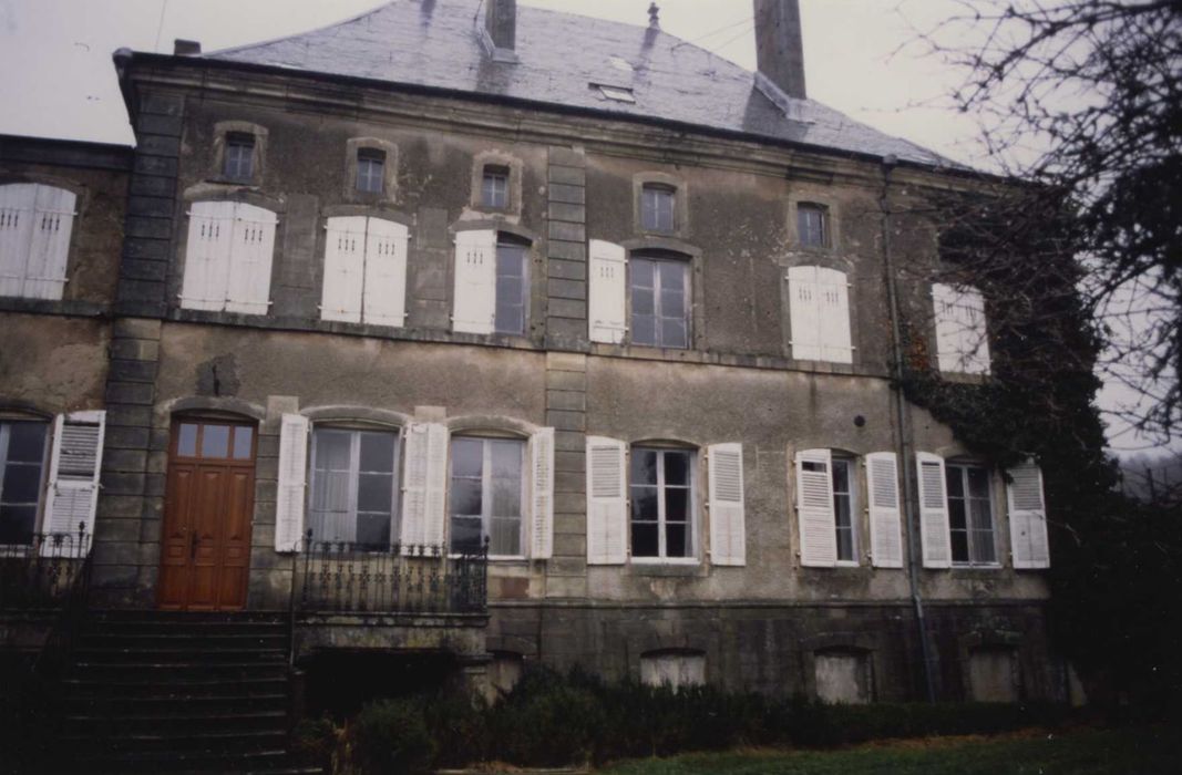 façade ouest, vue générale