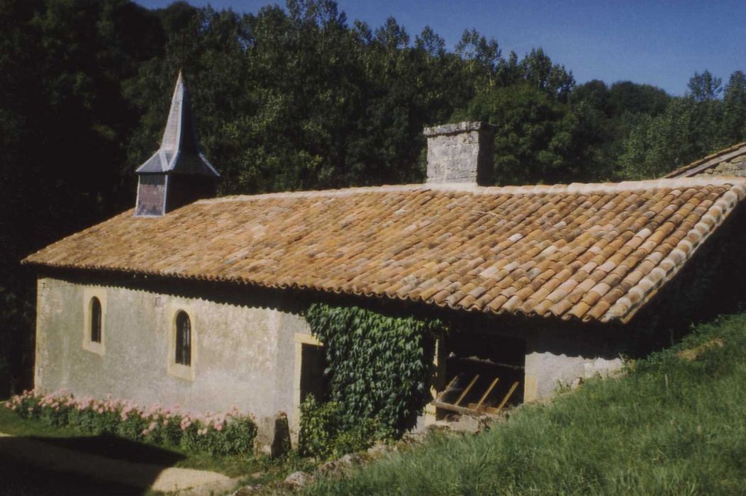 façade latérale sud, vue générale