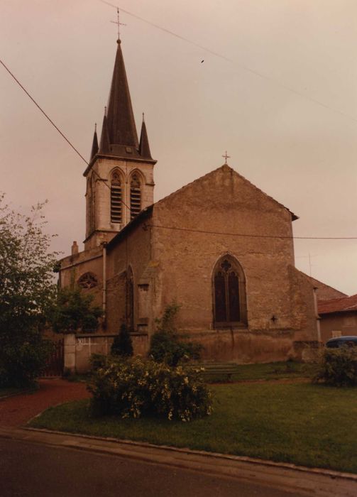 chevet, vue générale