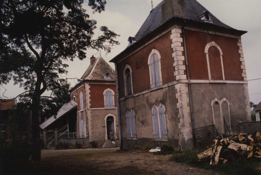 pavillons d’entrée, ensemble sud-ouest, vue générale