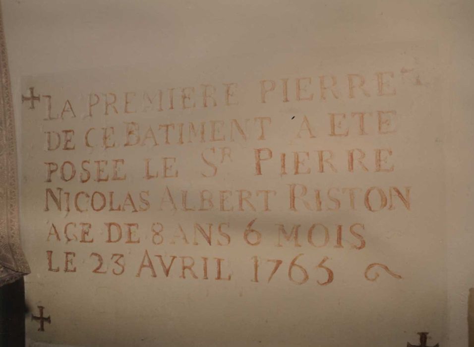 détail d’une inscription