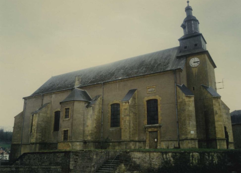 façade latérale nord, vue générale