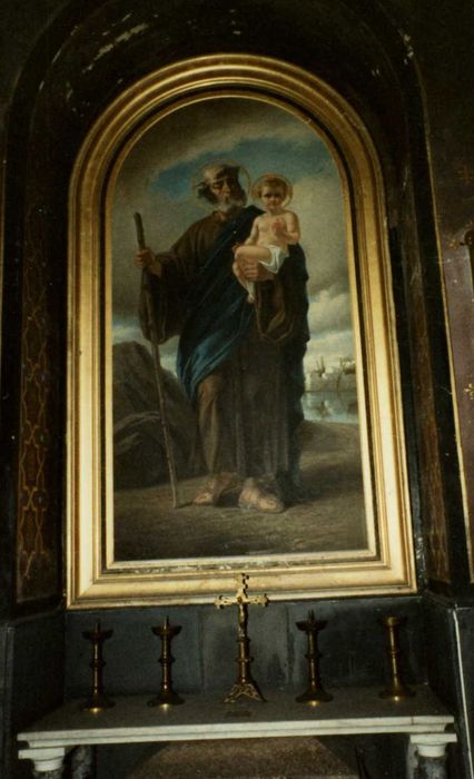 tableau : saint Joseph et l’Enfant