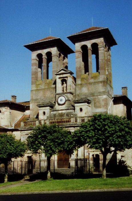 façade ouest, vue générale