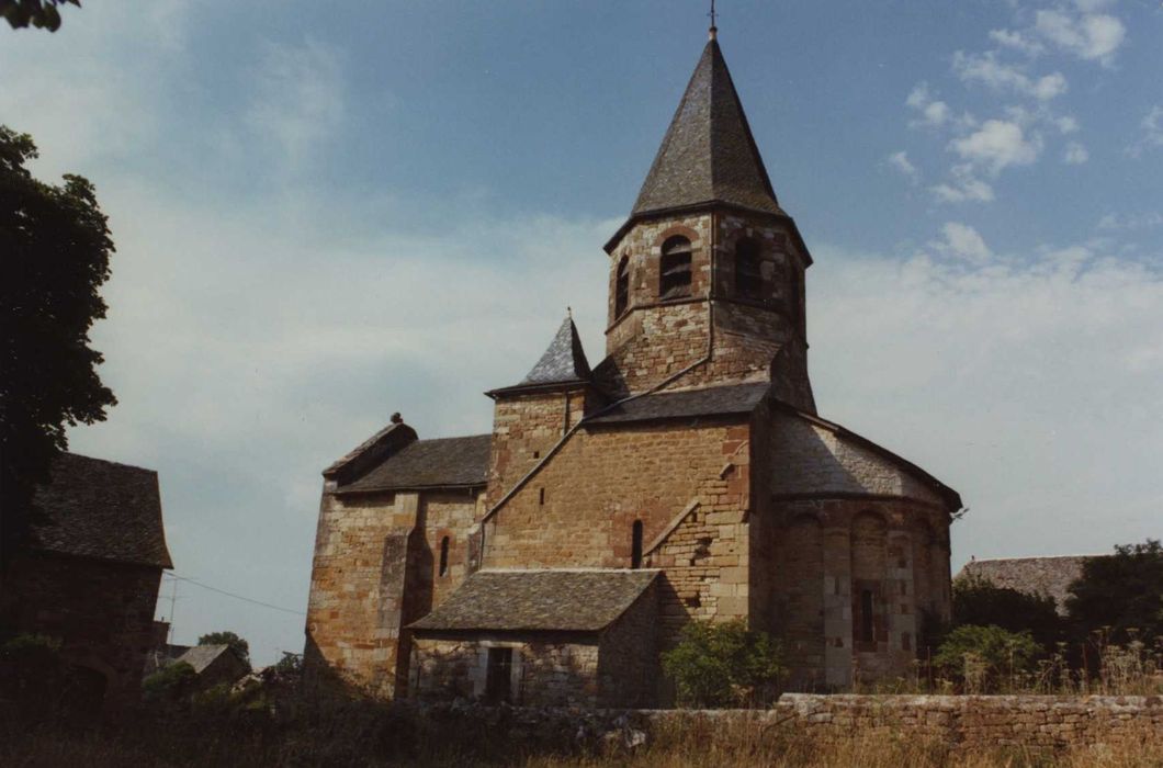 façade latérale sud, vue générale