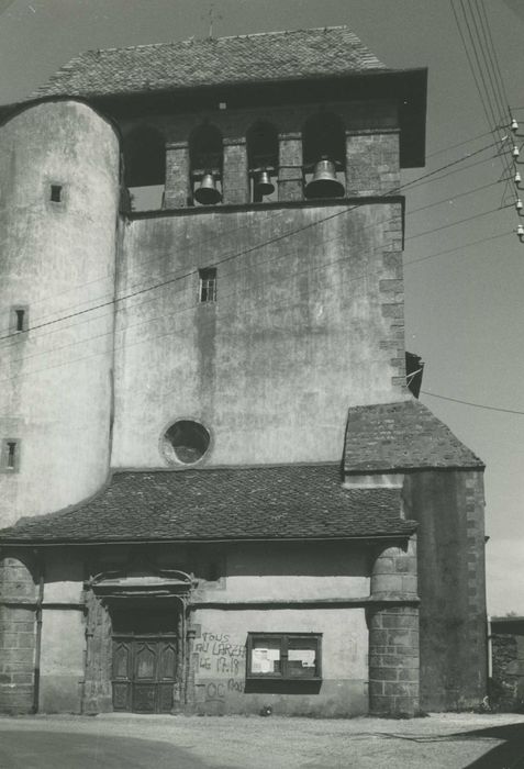 façade ouest, vue générale