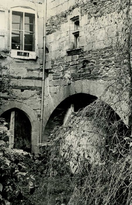 détail de l’angle nord-est du jardin intérieur