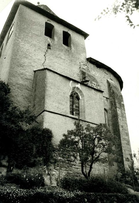 façade latérale sud, vue générale