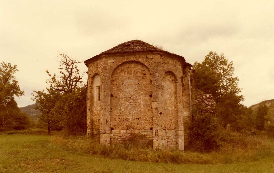 chevet, vue générale