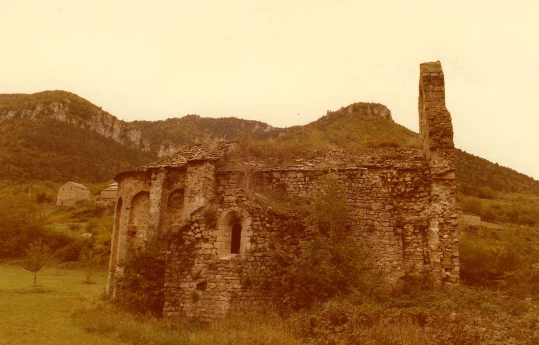 façade latérale nord, vue générale