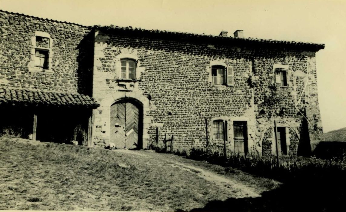 façade ouest, vue générale