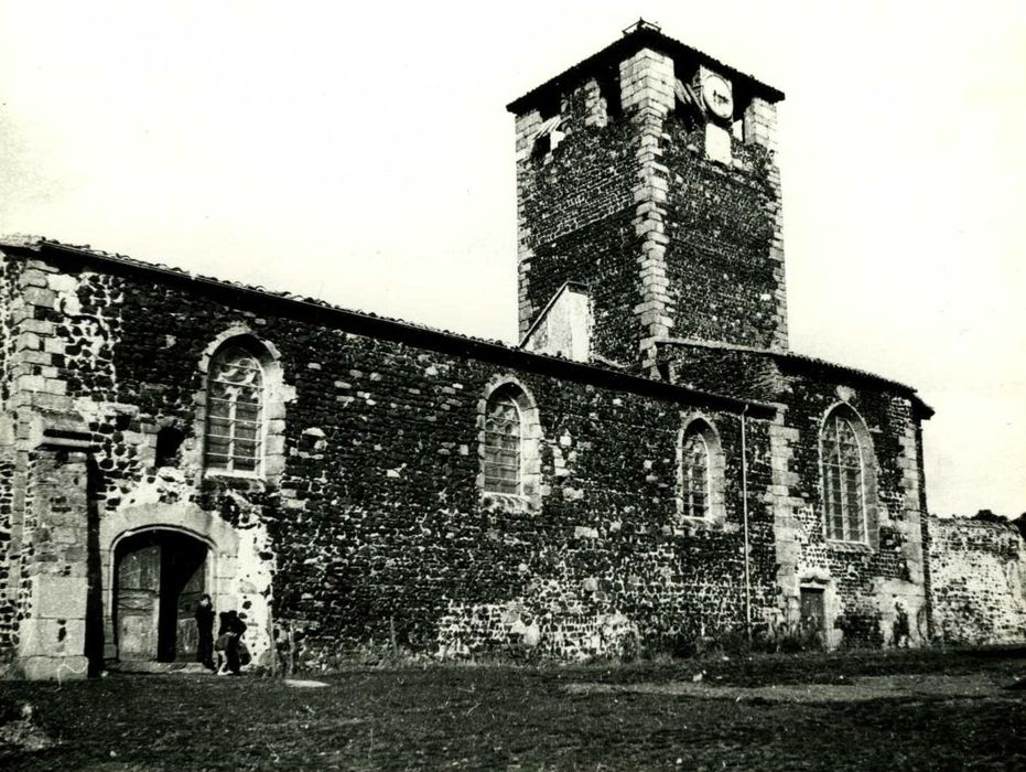 façade latérale sud, vue générale