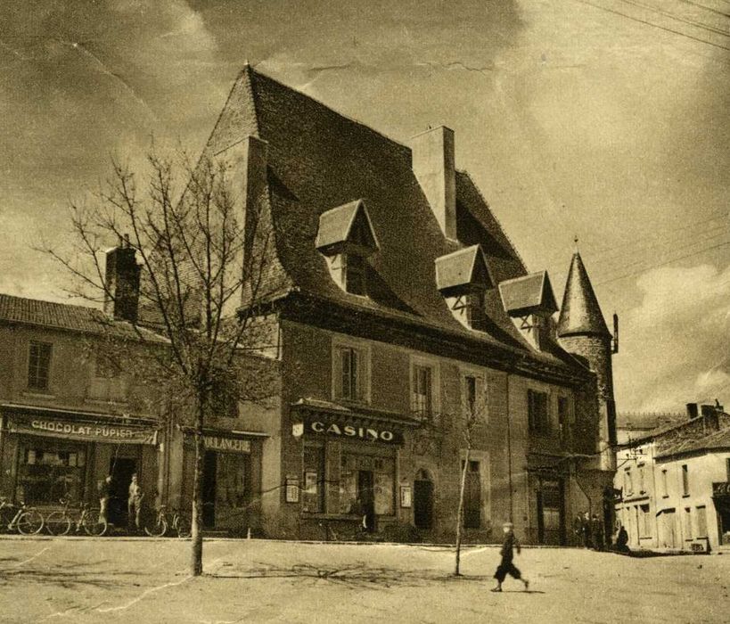 façade sur rue, vue générale (document numérisé)