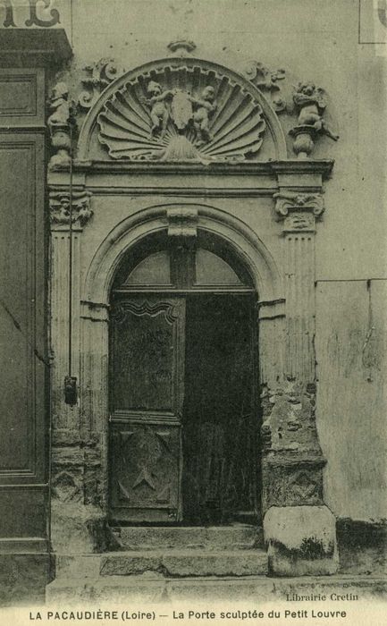 porte d’accès sur rue, vue générale