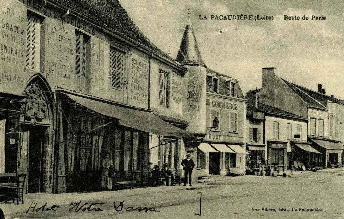 façade sur rue, vue générale