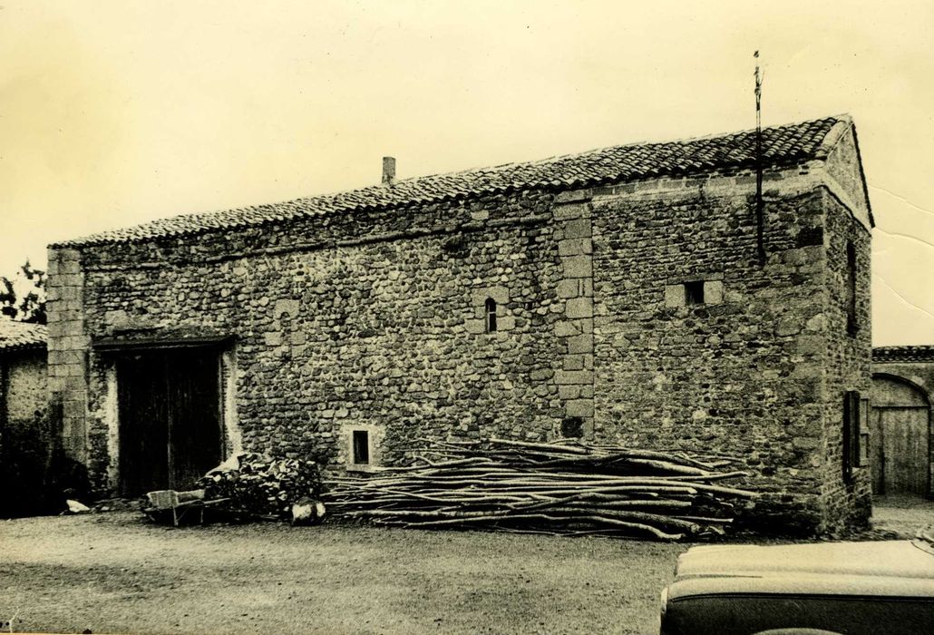 façade latérale nord, vue générale