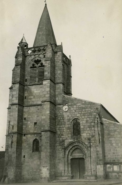 façade ouest, vue générale