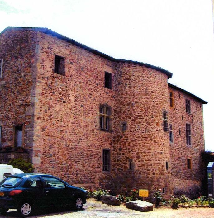 façade ouest, vue générale (photocopie numérisée)