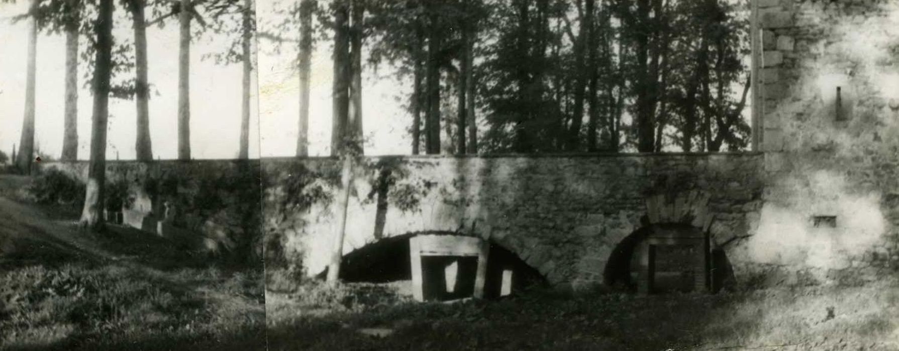 pont dormant nord, vue générale