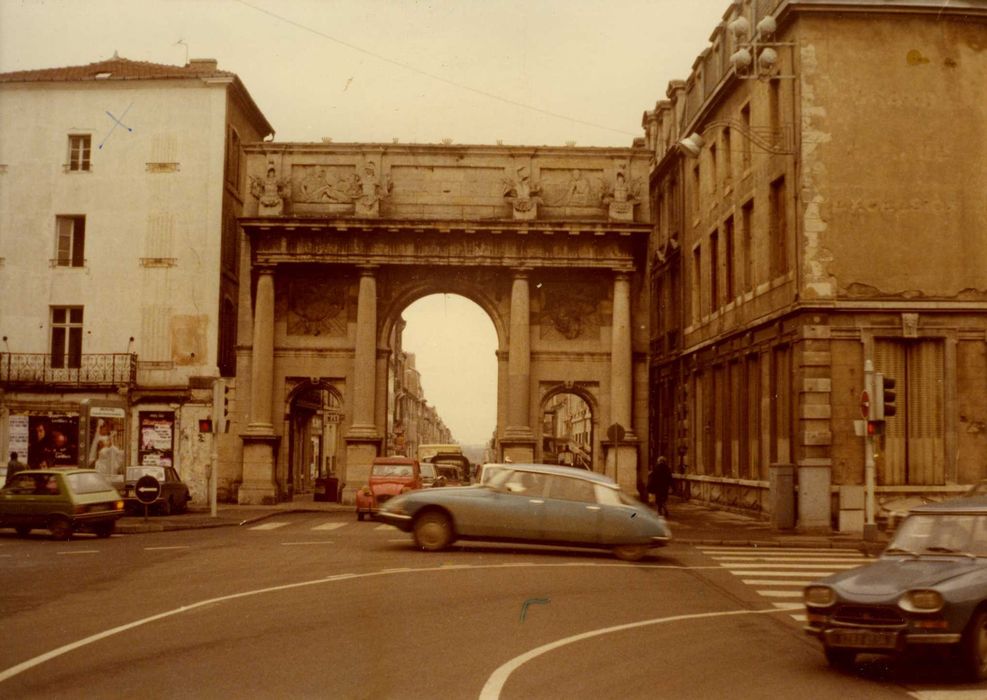 élévation ouest, vue générale