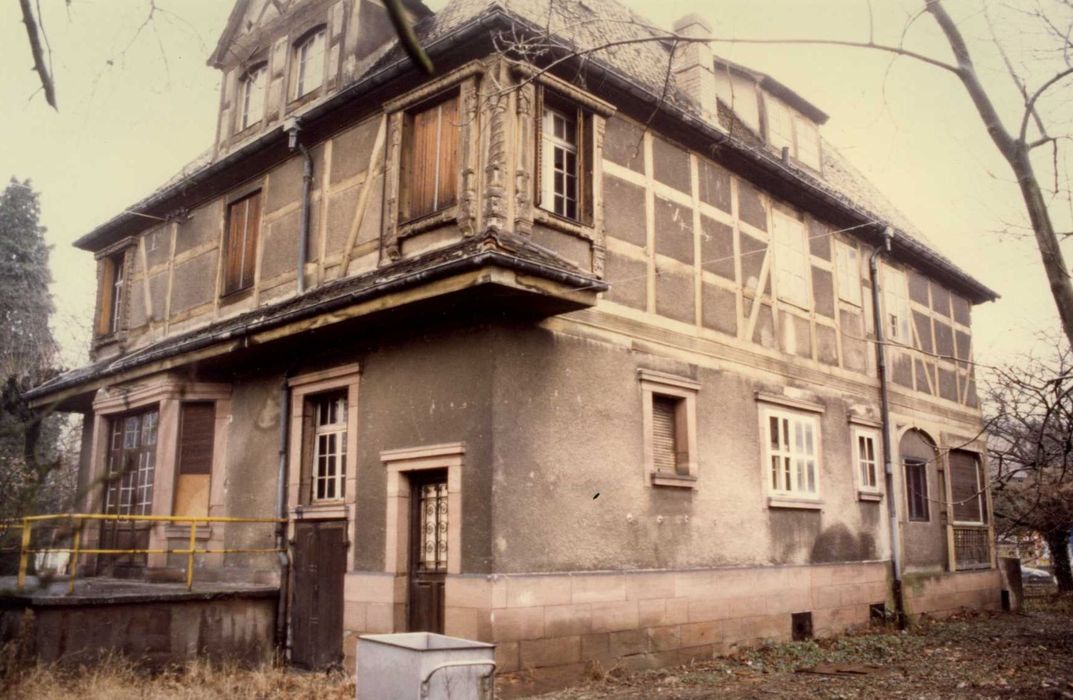 façade nord-est, vue générale