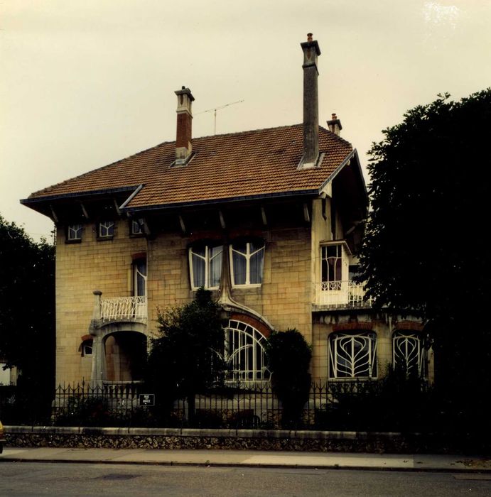 façade ouest, vue générale