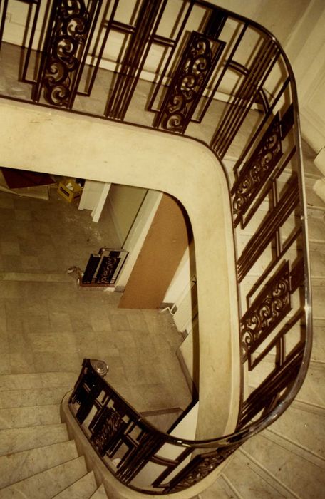 escalier d’honneur, vue partielle