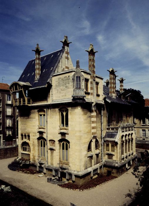 façades sud et ouest, vue générale