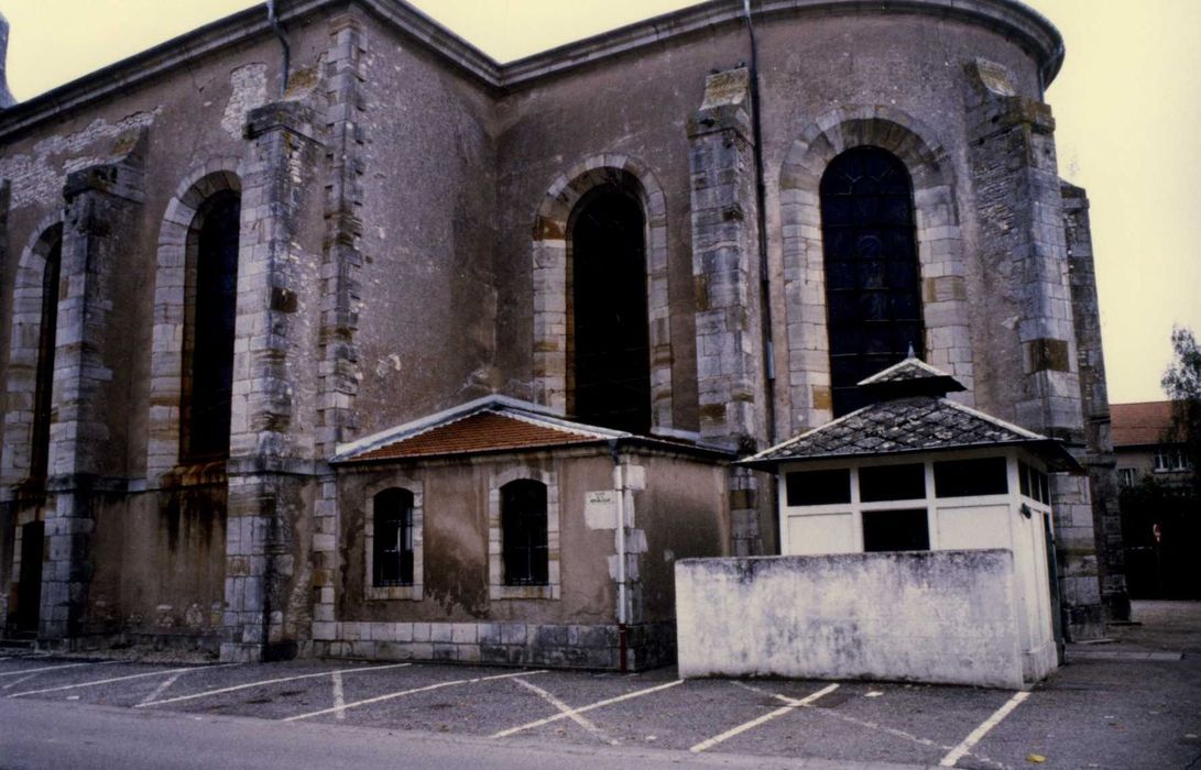 chevet, vue générale