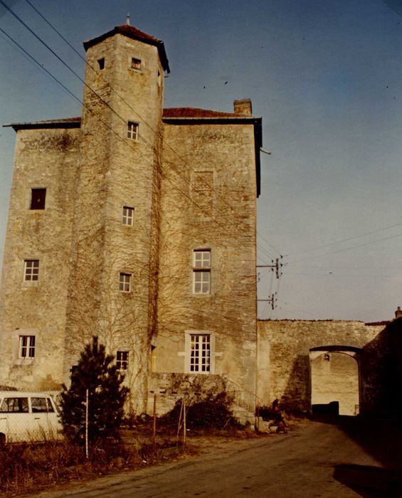 façade sud-ouest, vue générale