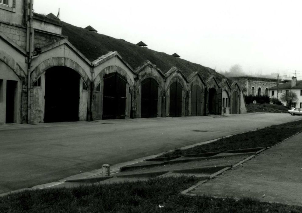 vue générale des casemates Forey-Curial