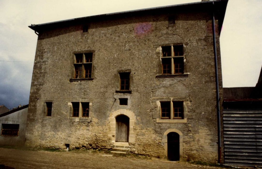 façade ouest, vue générale