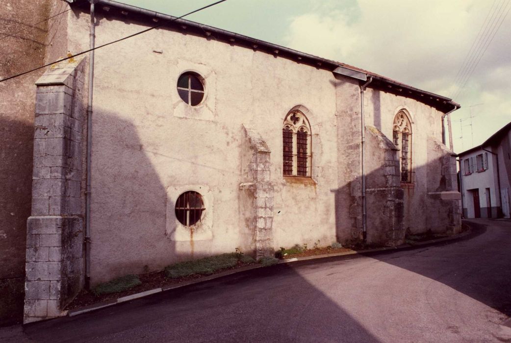 façade latérale sud, vue générale