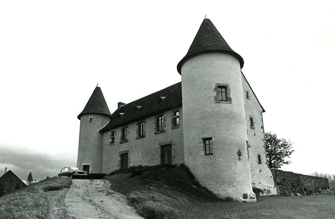 façade nord-ouest, vue générale