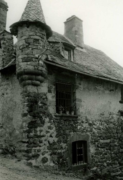 façade ouest, vue partielle