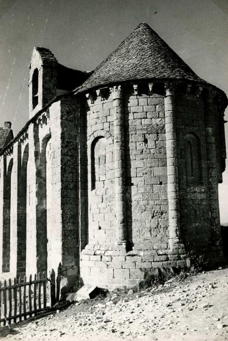 chapelle, chevet, vue générale