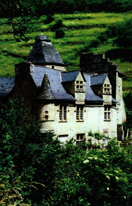 façade est de l’aile sud, vue partielle (photocopie numérisée)