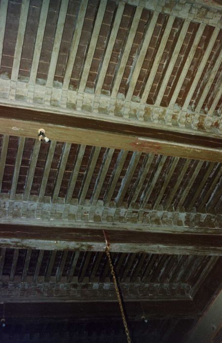 salle à manger, vue partielle du plafond