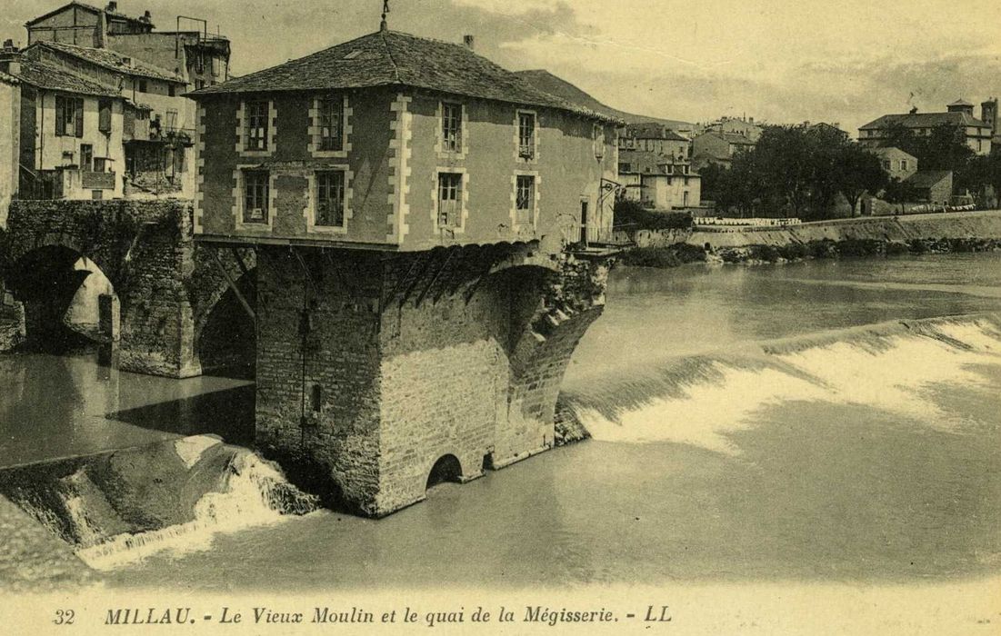 vue générale du pont dans son environnement