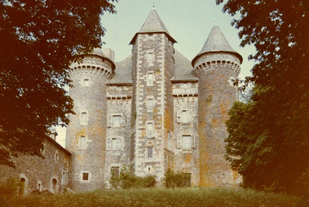 façade ouest, vue générale