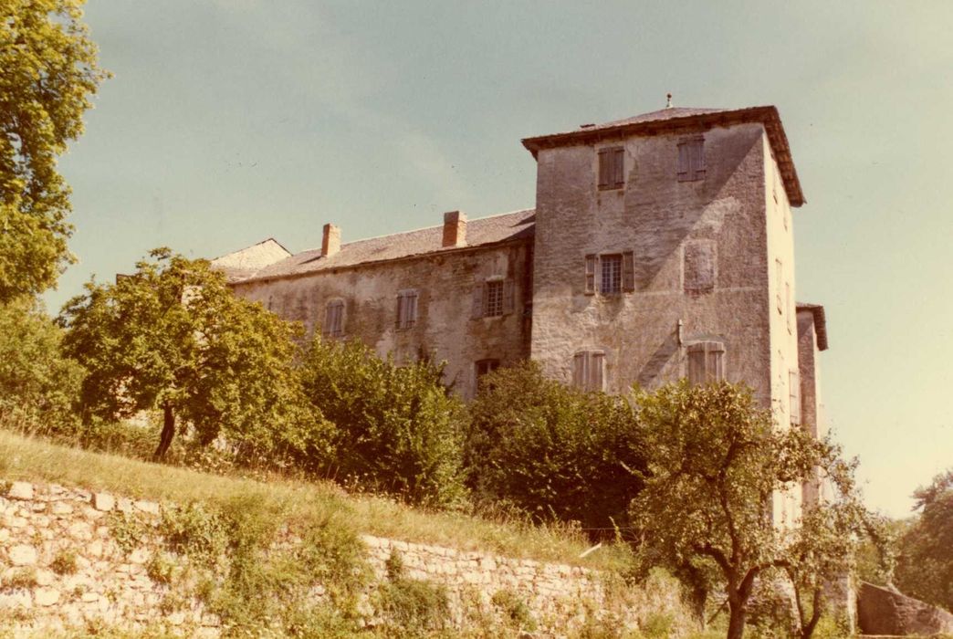 façade ouest, vue partielle