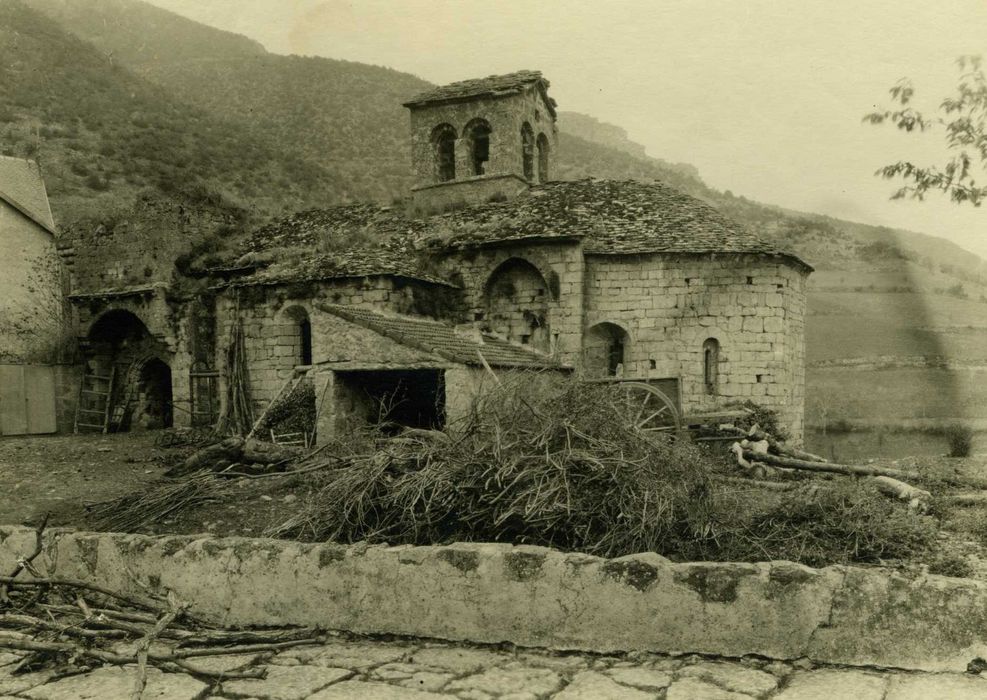 façade latérale sud, vue générale