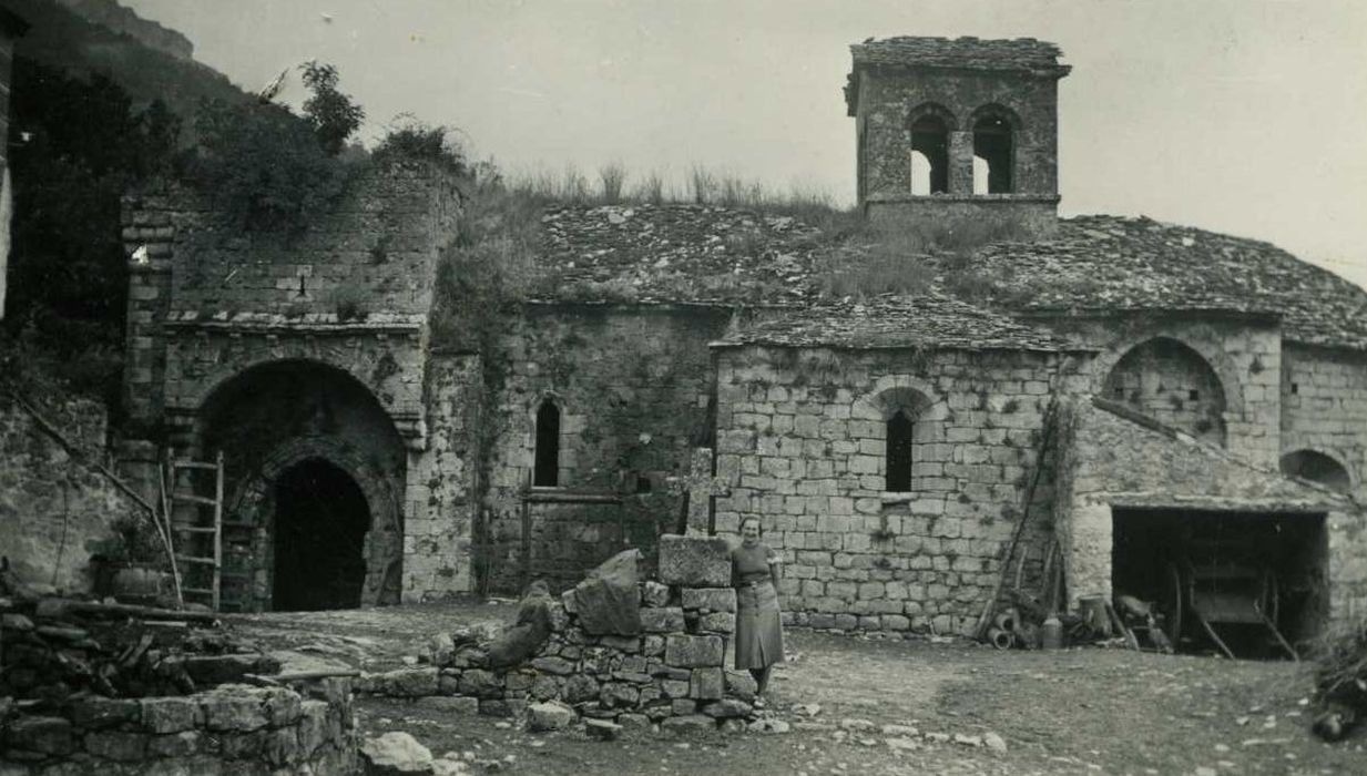 façade latérale sud, vue générale