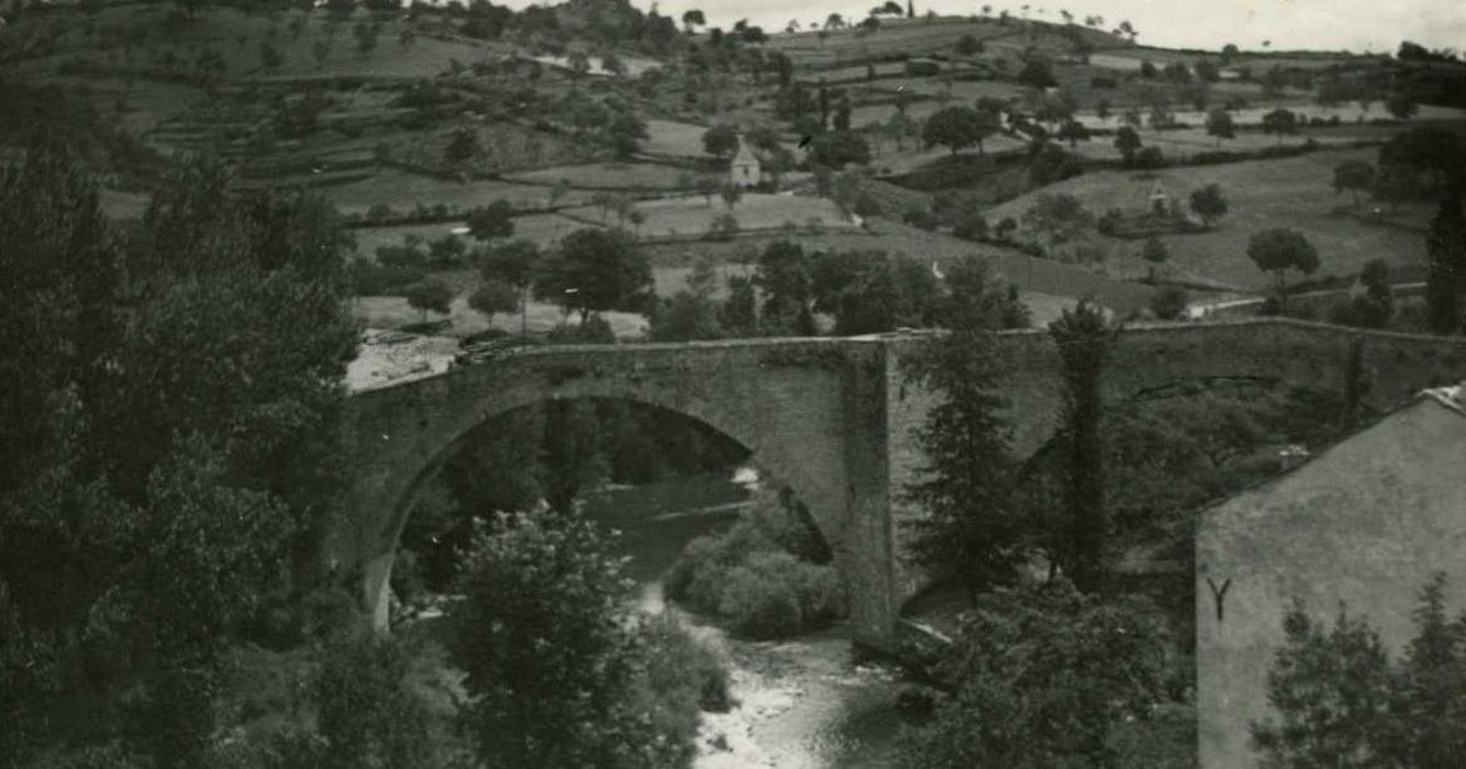 vue générale du pont depuis l’aval