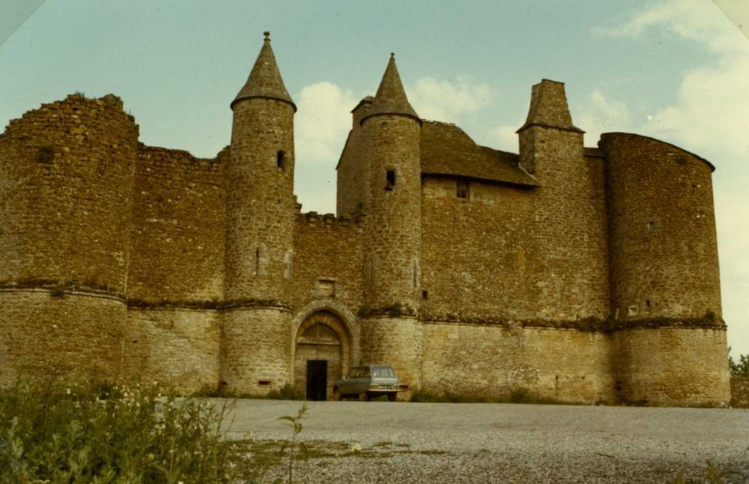 façade ouest, vue générale