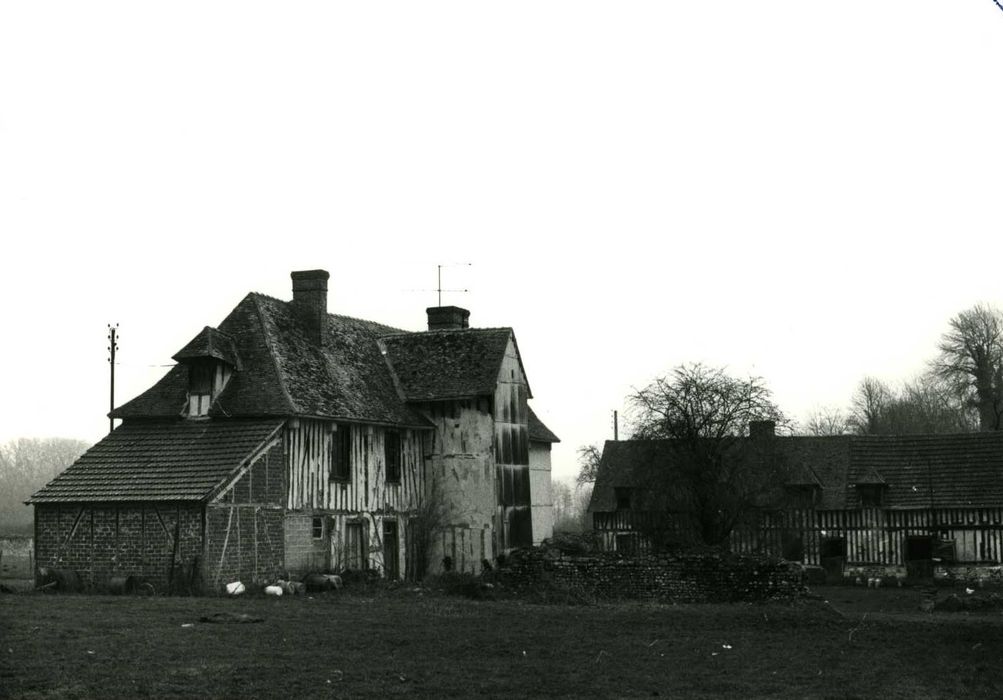 maison d’habitation, façades sud et ouest, vue générale