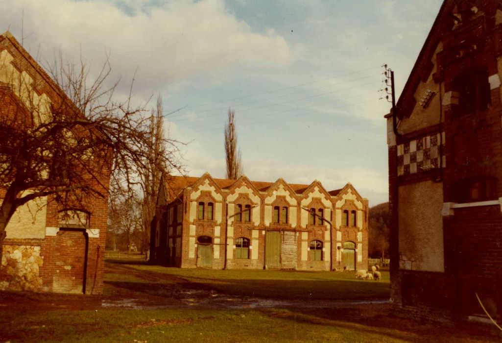 grange, façade ouest, vue générale