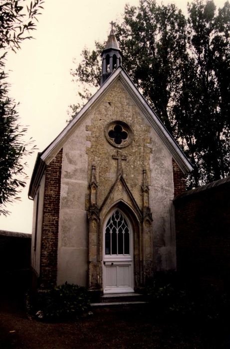 chapelle, façade occidentale, vue générale